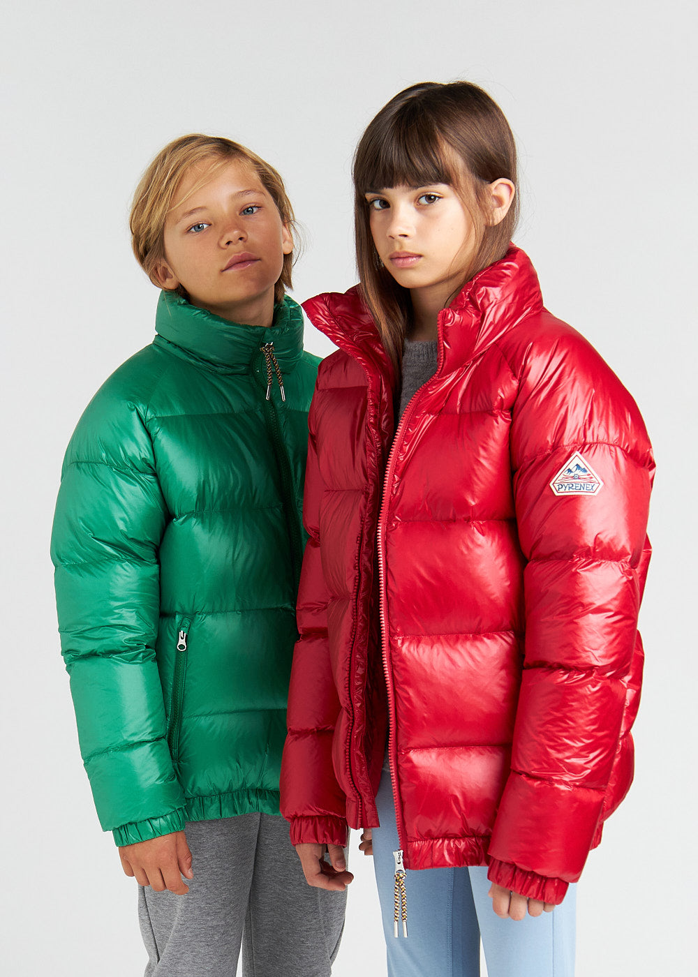 Doudoune pour enfant Pyrenex Vintage Mythic rouge