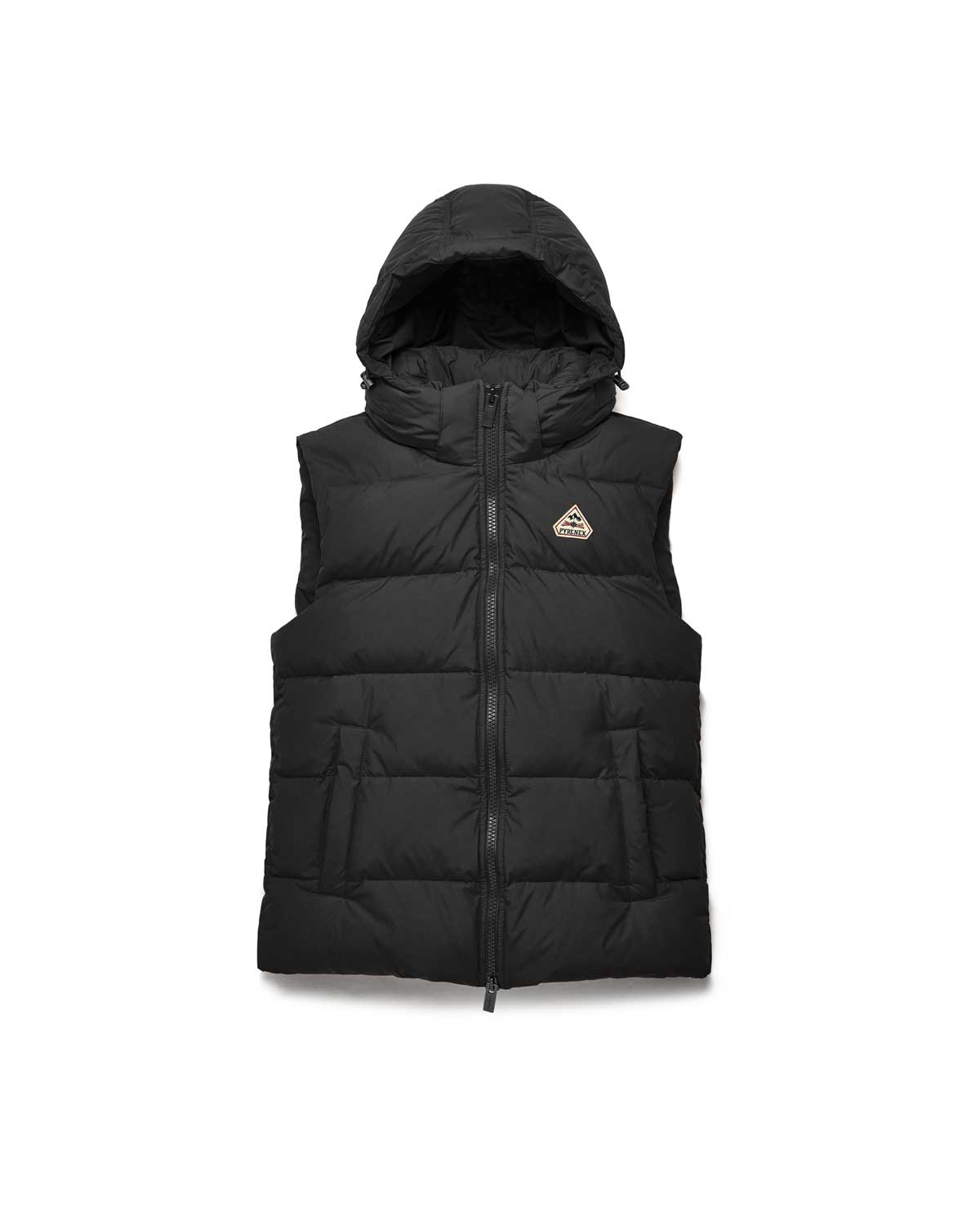 Doudoune sans-manche Pyrenex Spoutnic à capuche amovible noire