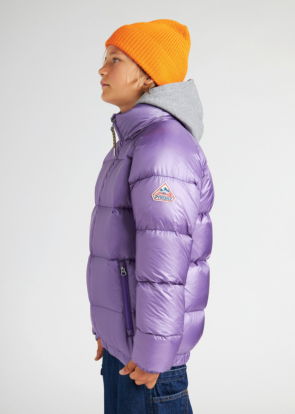 Doudoune pour enfant Pyrenex Vintage Mythic Purple Heart
