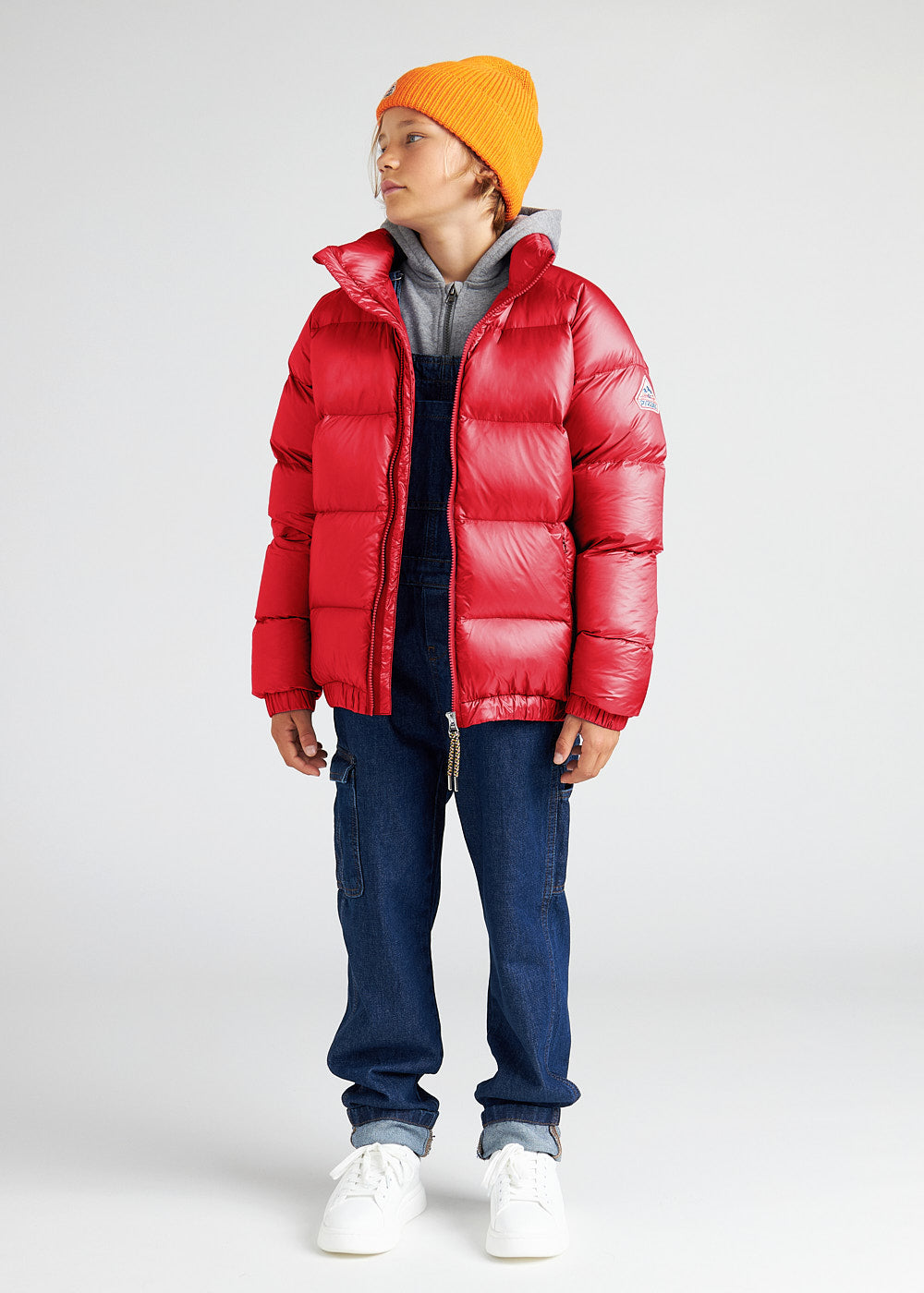 Doudoune pour enfant Pyrenex Vintage Mythic rouge
