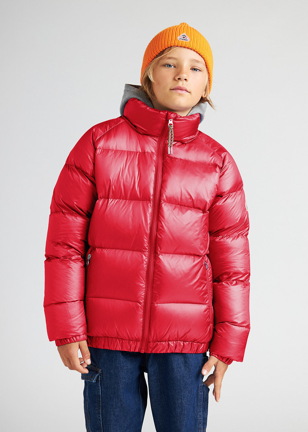 Doudoune pour enfant Pyrenex Vintage Mythic rouge