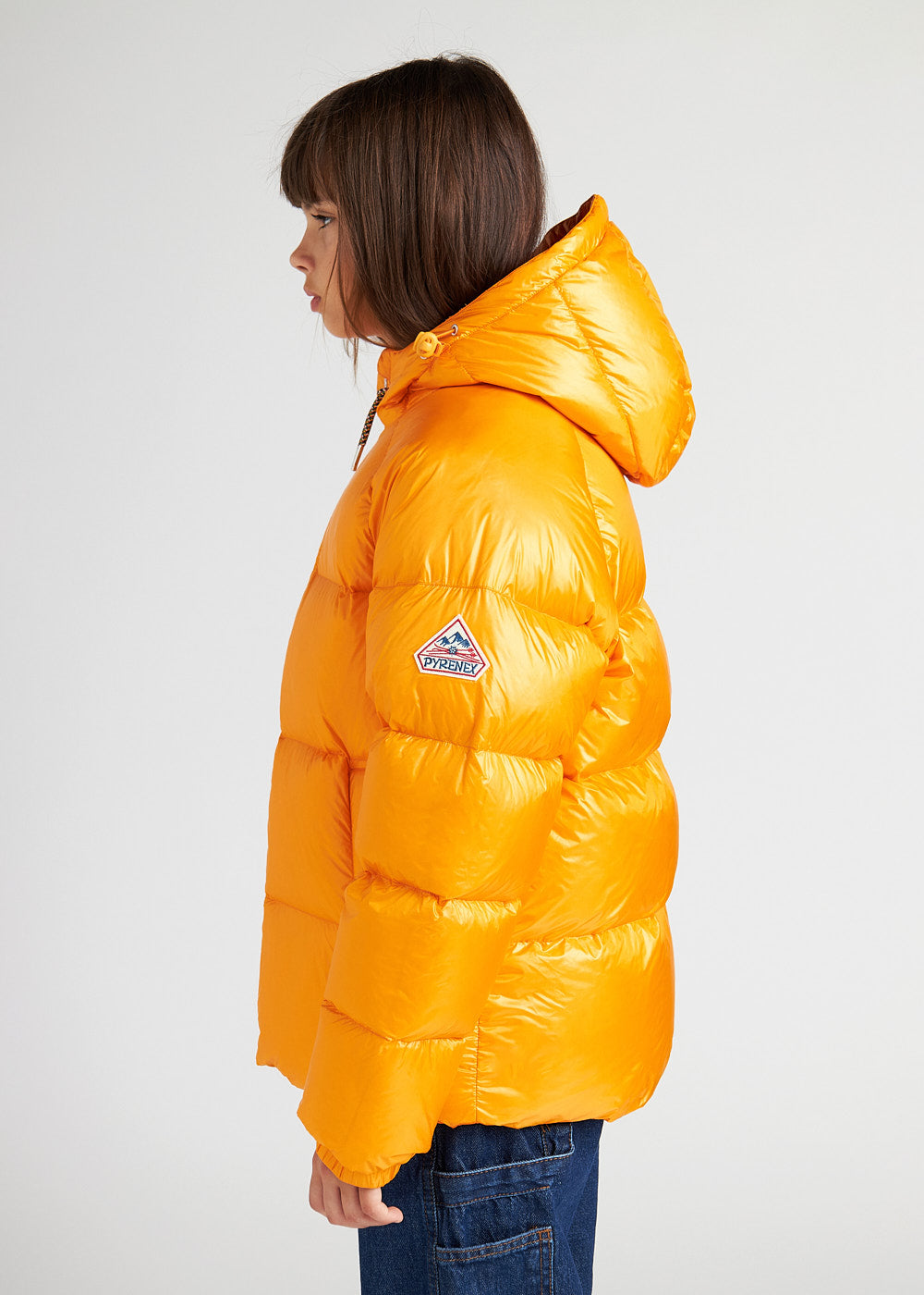 Doudoune à capuche enfant Pyrenex Sten Cadium Yellow