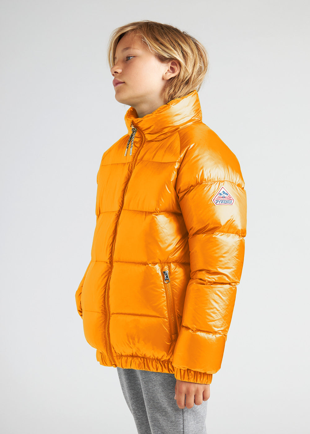 Doudoune pour enfant Pyrenex Vintage Mythic Cadium Yellow