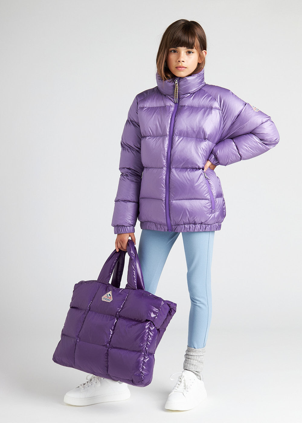 Doudoune pour enfant Pyrenex Vintage Mythic Purple Heart