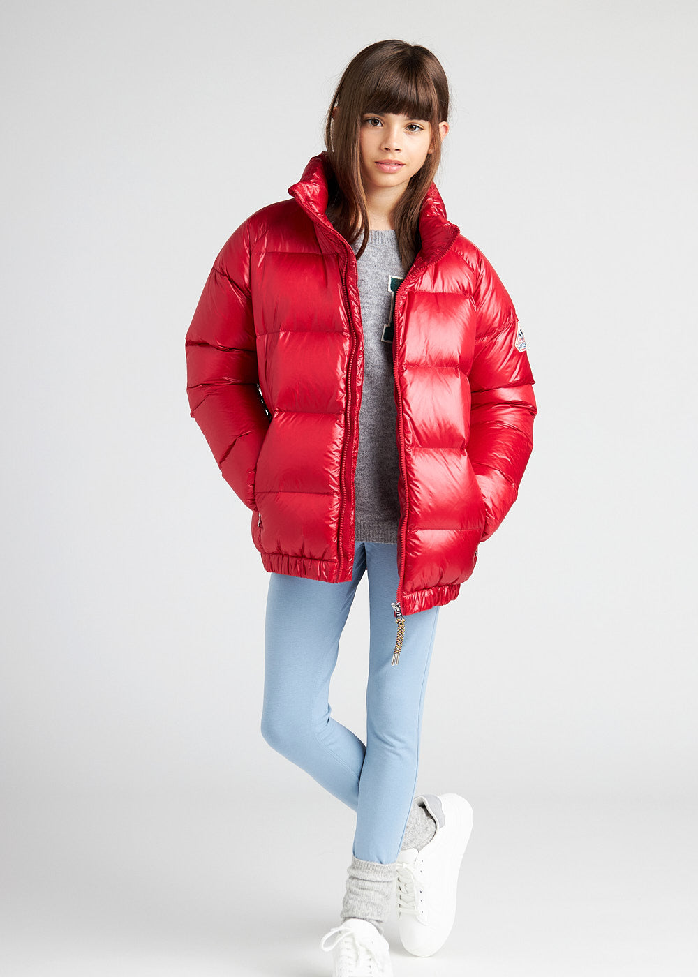 Doudoune pour enfant Pyrenex Vintage Mythic rouge