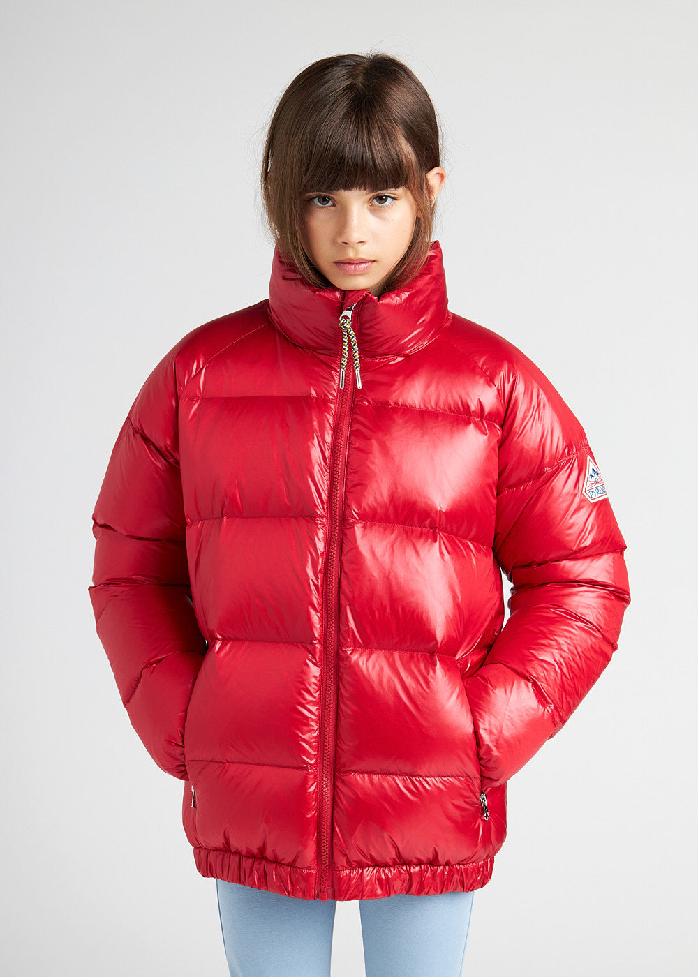 Doudoune pour enfant Pyrenex Vintage Mythic rouge