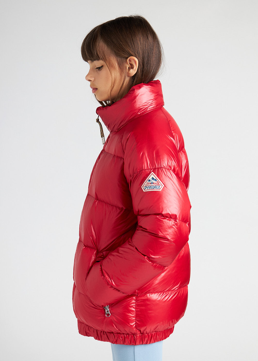 Doudoune pour enfant Pyrenex Vintage Mythic rouge