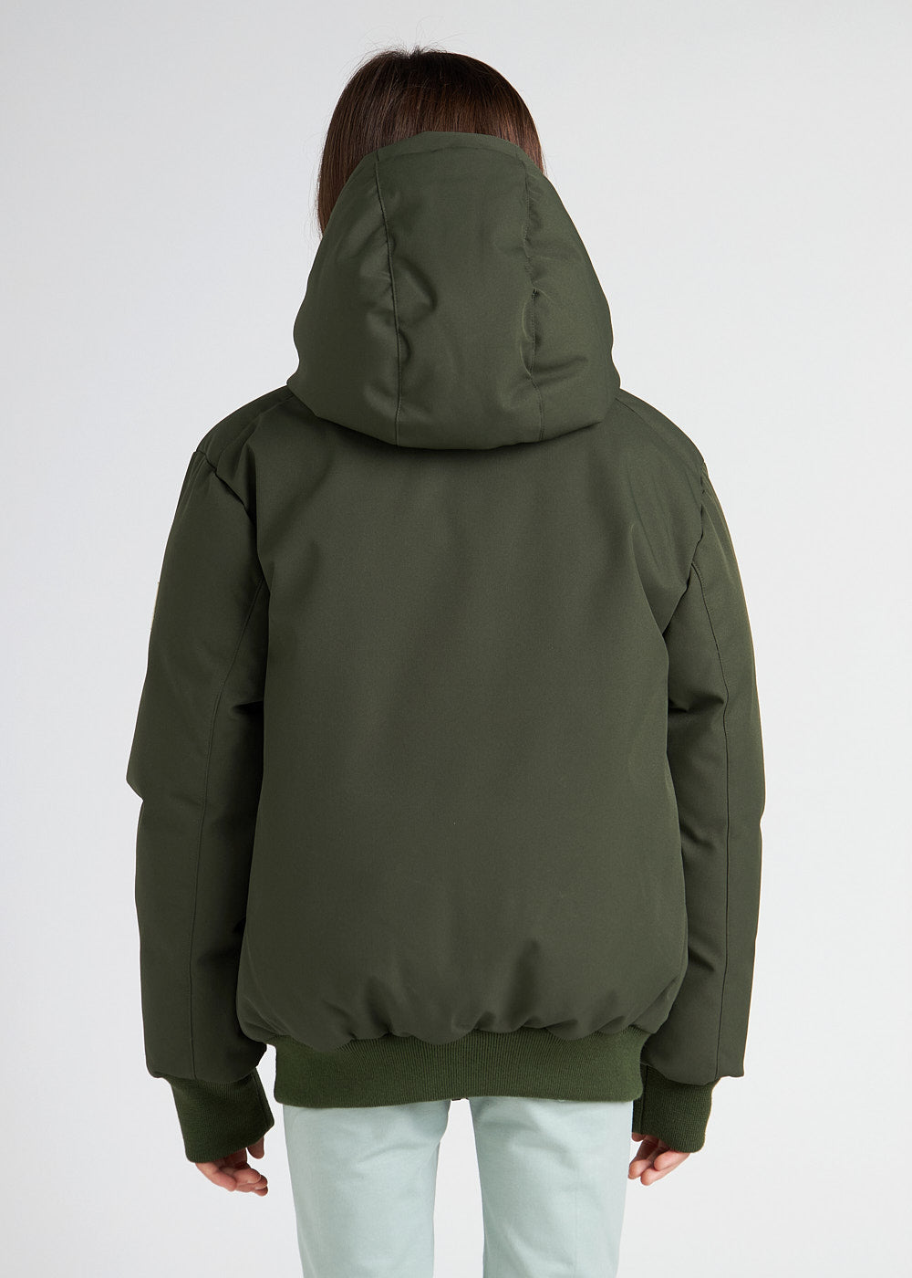 Blouson enfants chaud pour l'hiver Pyrenex Algot deep khaki