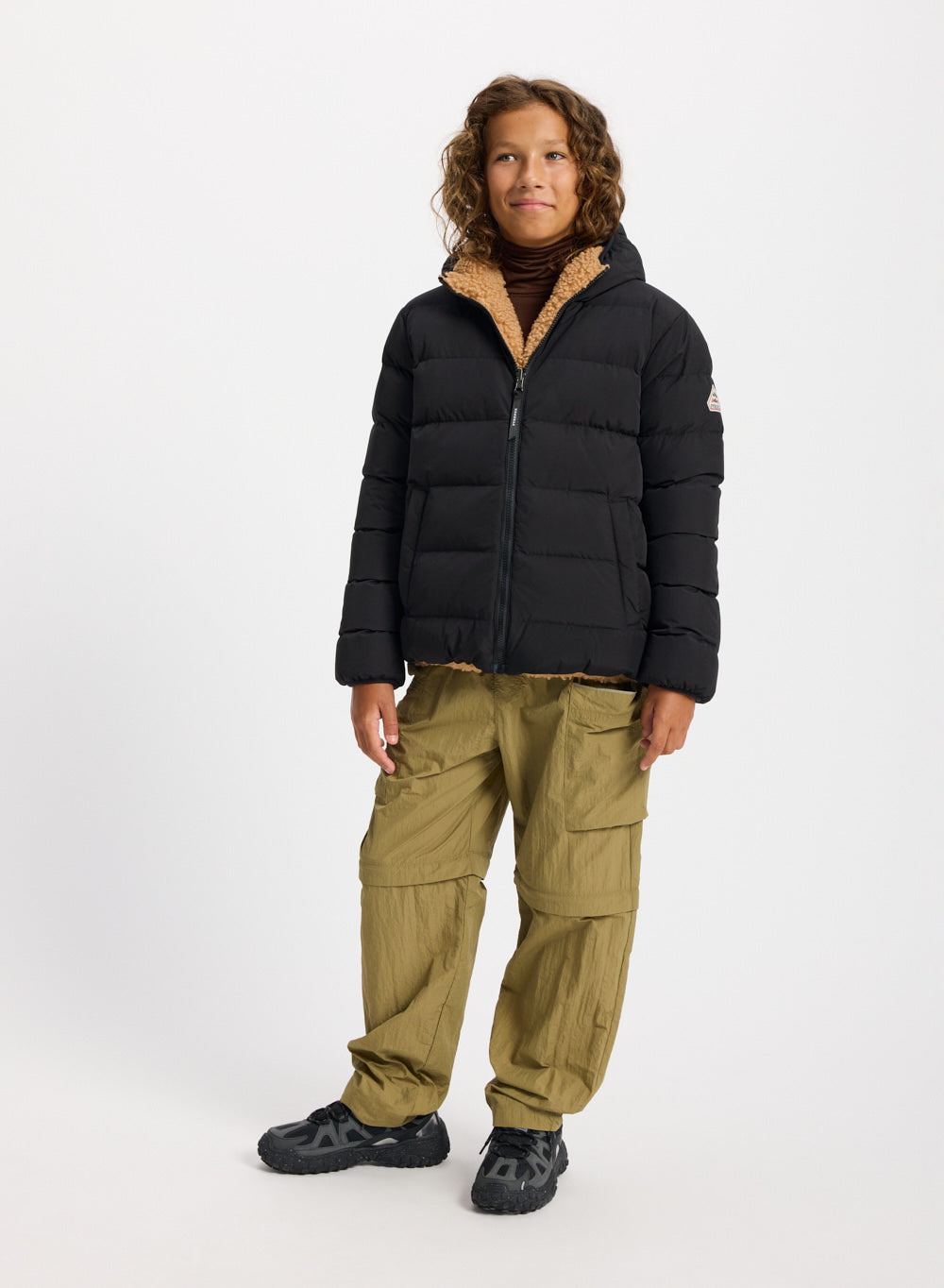 Doudoune réversible enfant Pyrenex Keylinn noire