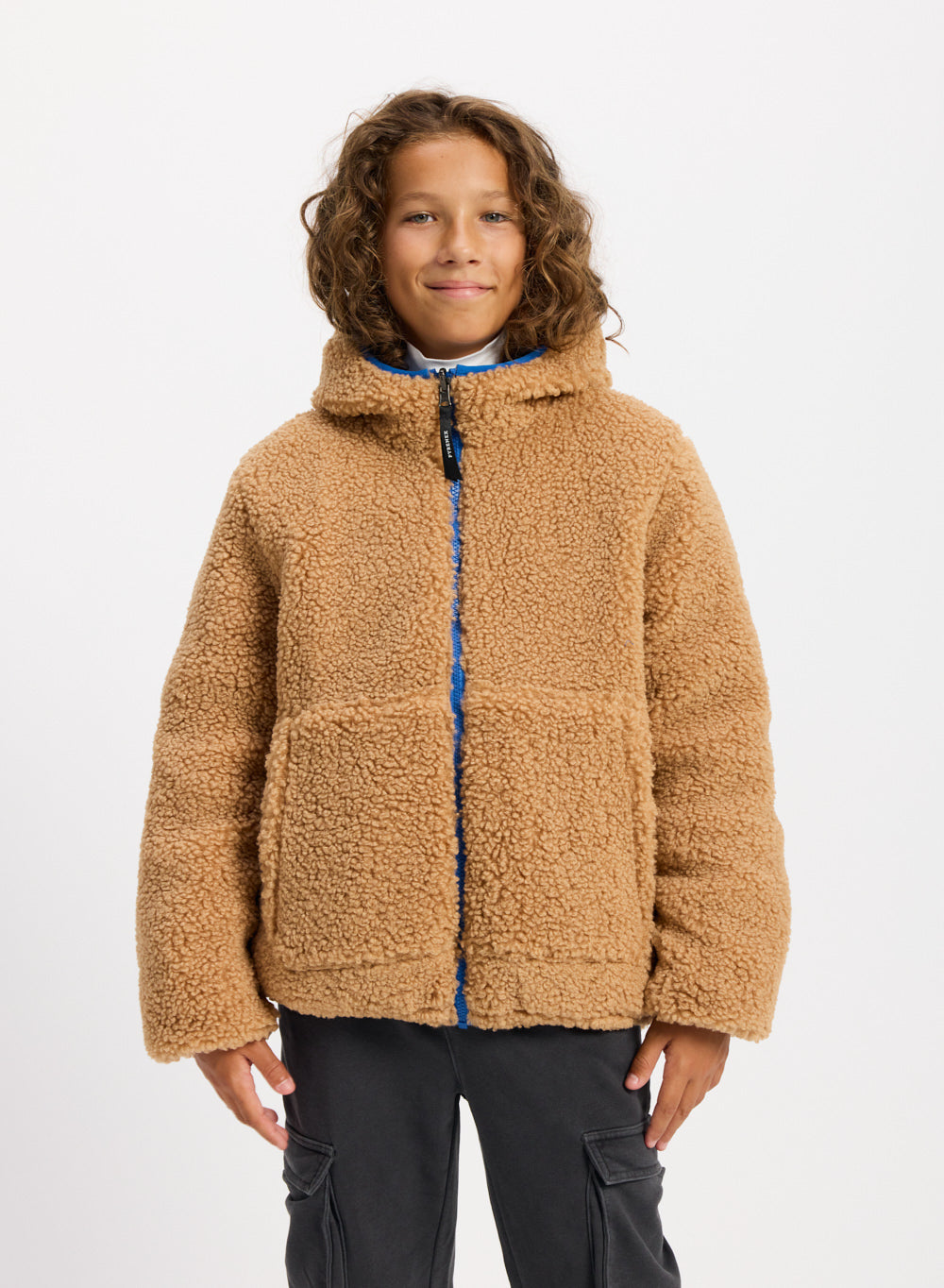 Doudoune réversible enfant Pyrenex Keylinn bleu électrique