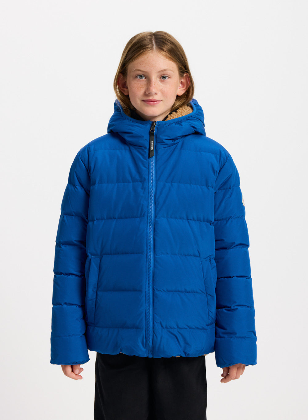 Doudoune réversible enfant Pyrenex Keylinn bleu électrique