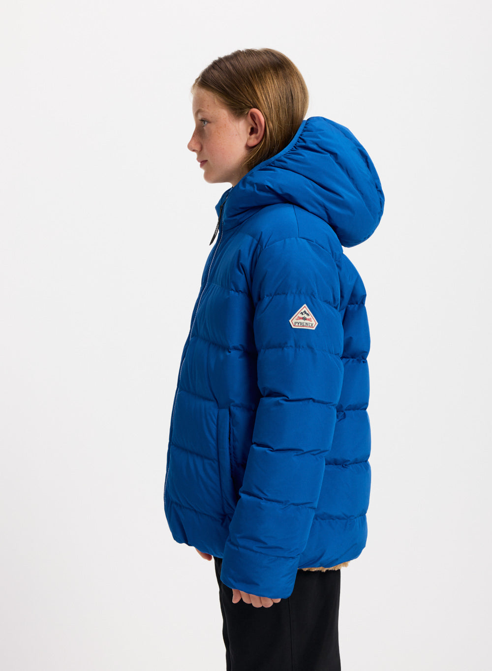 Doudoune réversible enfant Pyrenex Keylinn bleu électrique