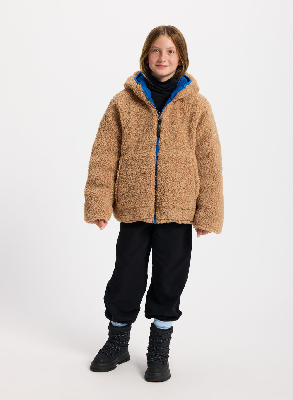 Doudoune réversible enfant Pyrenex Keylinn bleu électrique