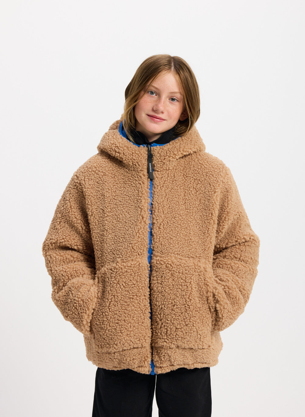 Doudoune réversible enfant Pyrenex Keylinn bleu électrique