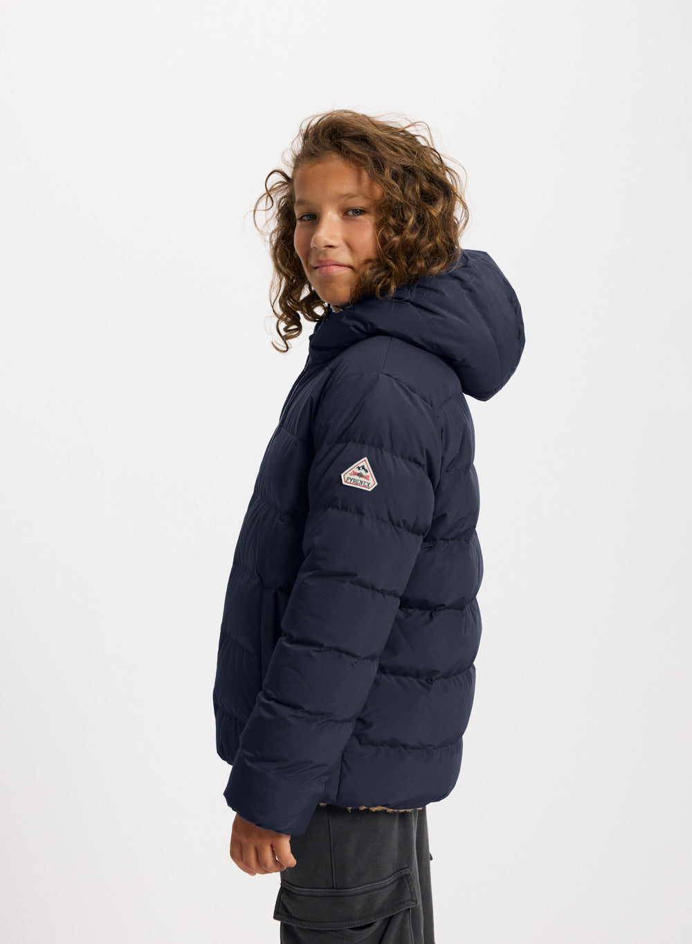 Doudoune réversible enfant Pyrenex Keylinn bleu marine