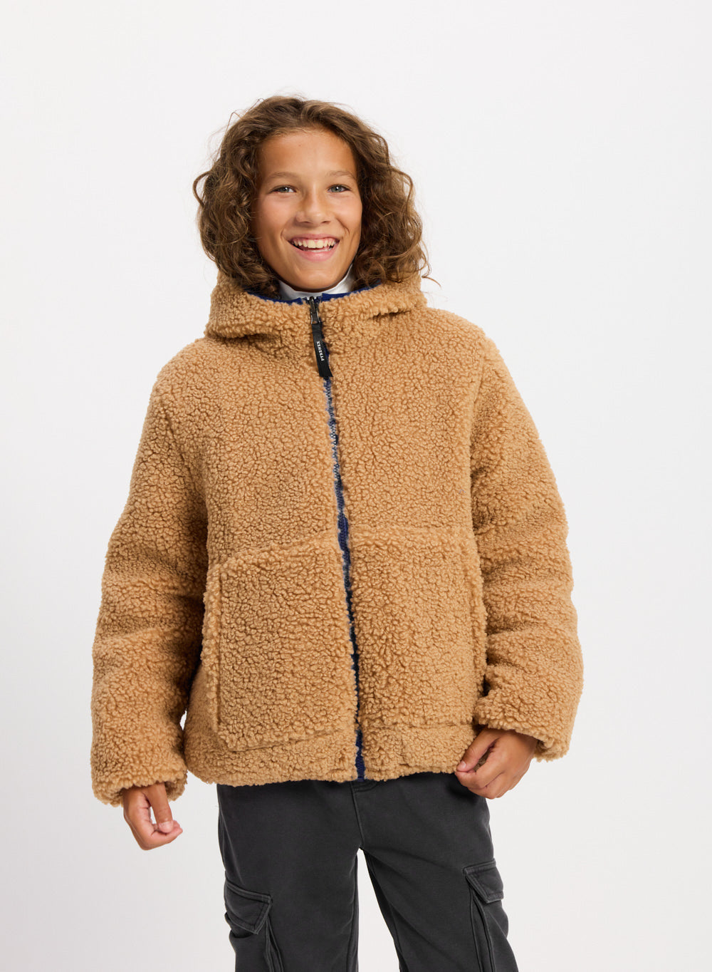 Doudoune réversible enfant Pyrenex Keylinn bleu marine