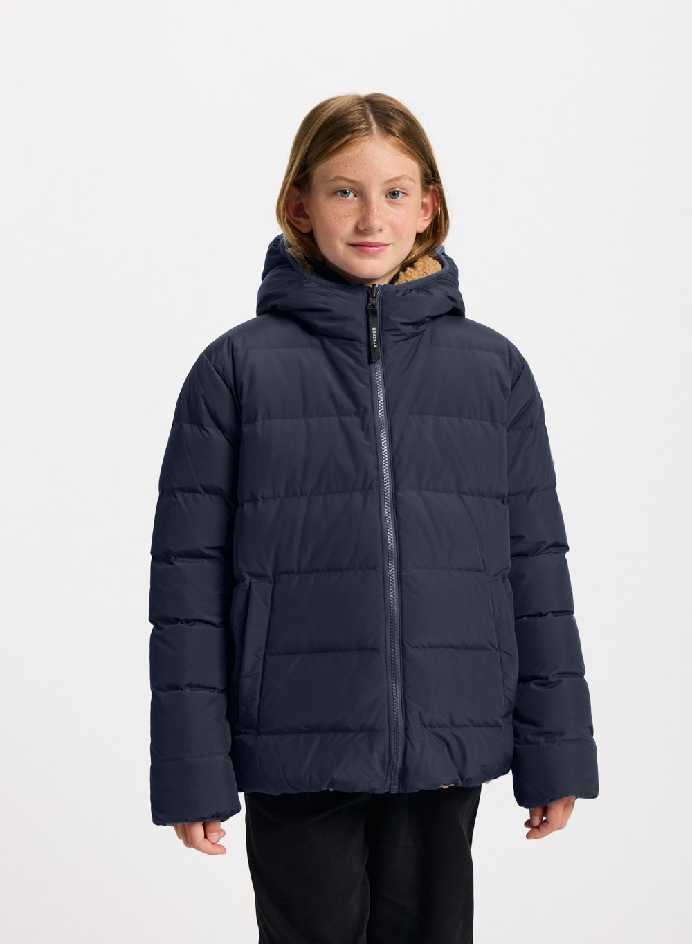 Doudoune réversible enfant Pyrenex Keylinn bleu marine