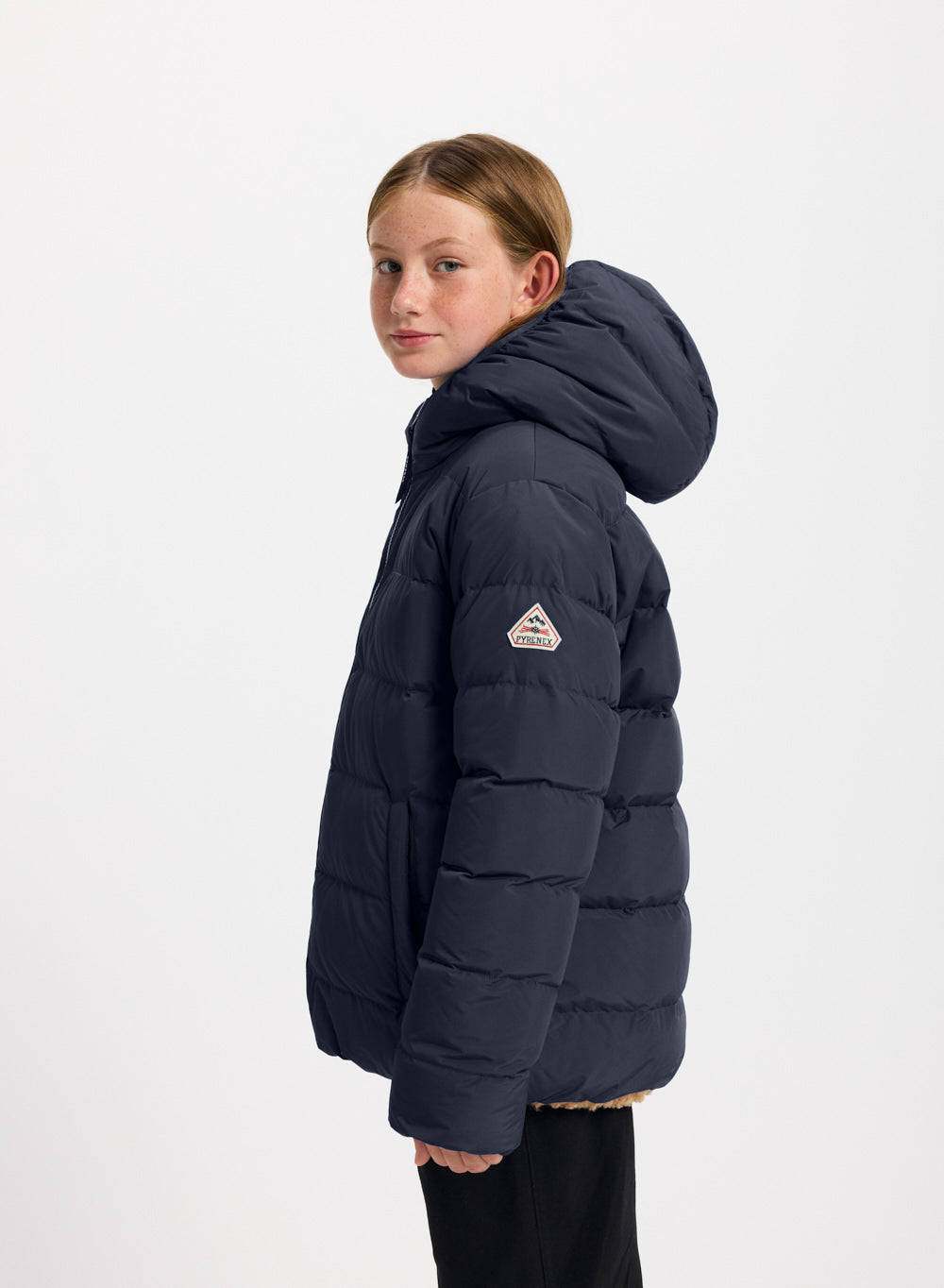 Doudoune réversible enfant Pyrenex Keylinn bleu marine