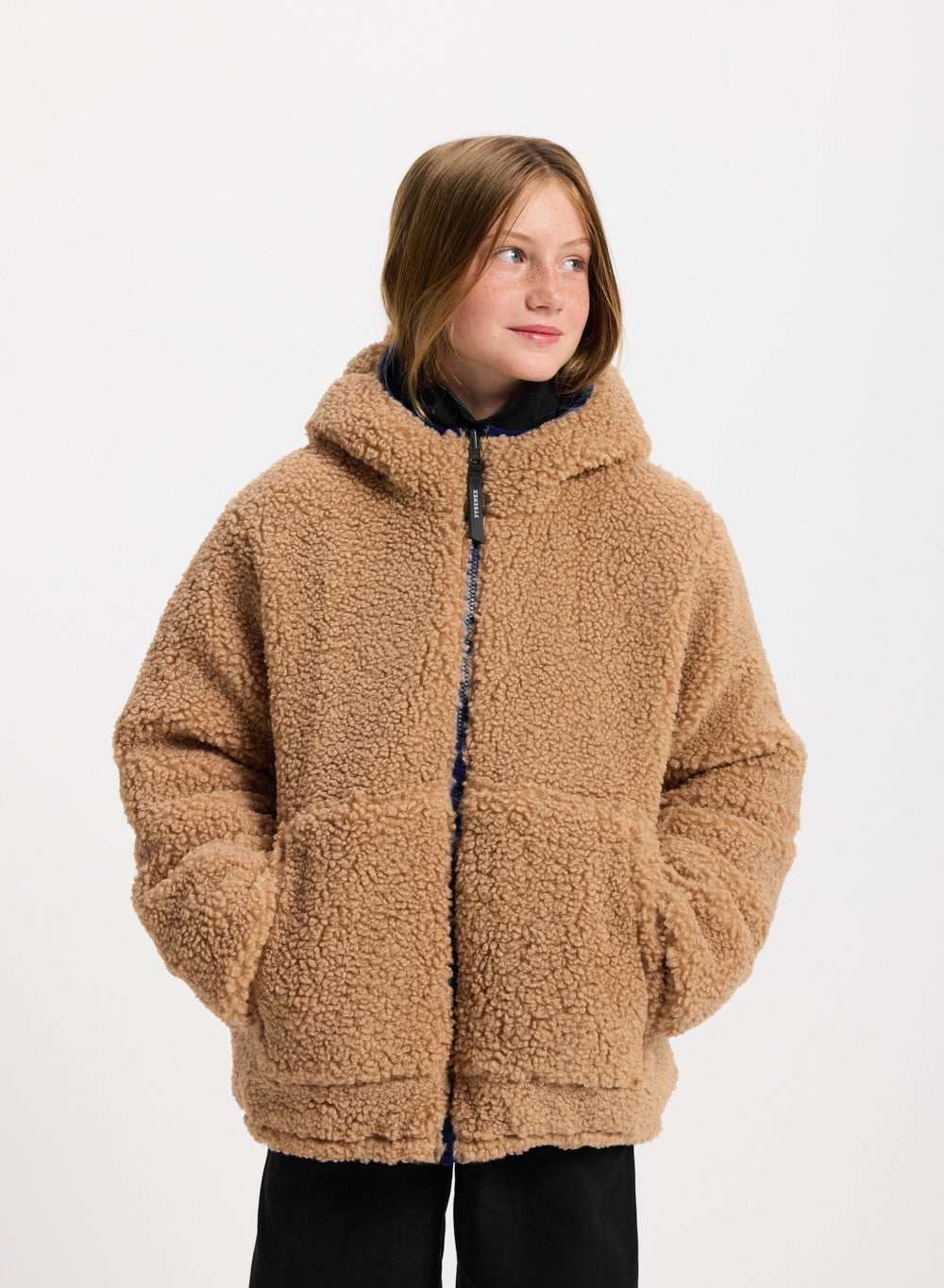 Doudoune réversible enfant Pyrenex Keylinn bleu marine