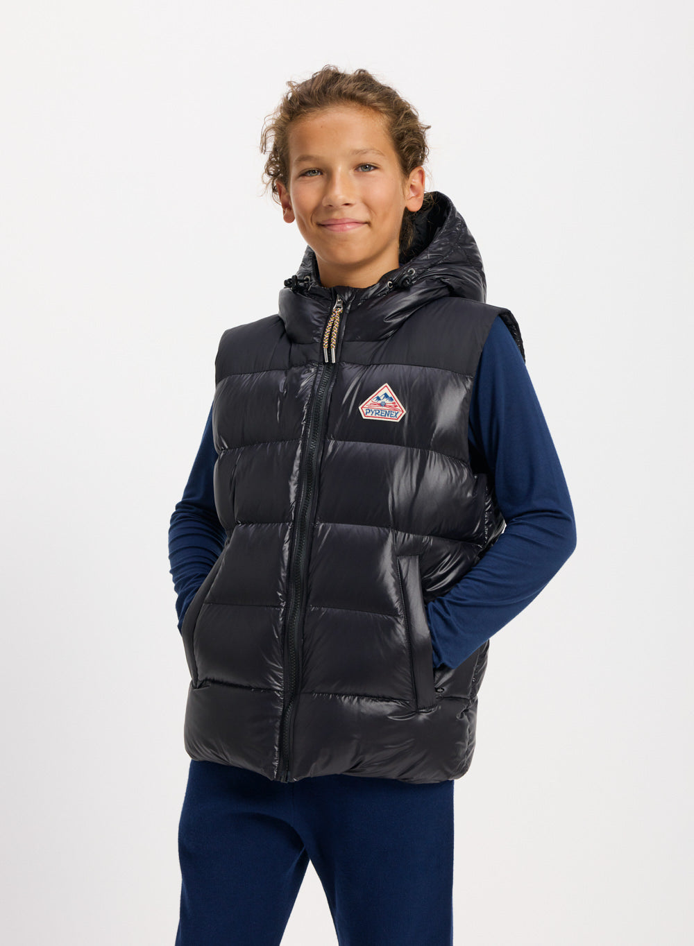 Doudoune sans manches enfant Pyrenex John noire