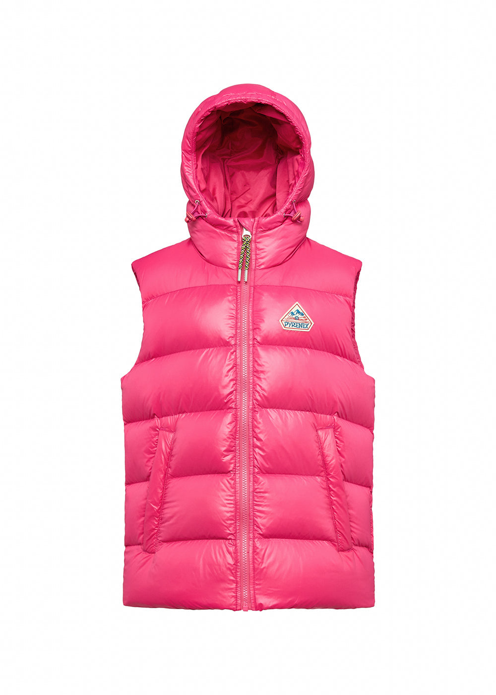 Doudoune sans manches enfant Pyrenex John fuchsia