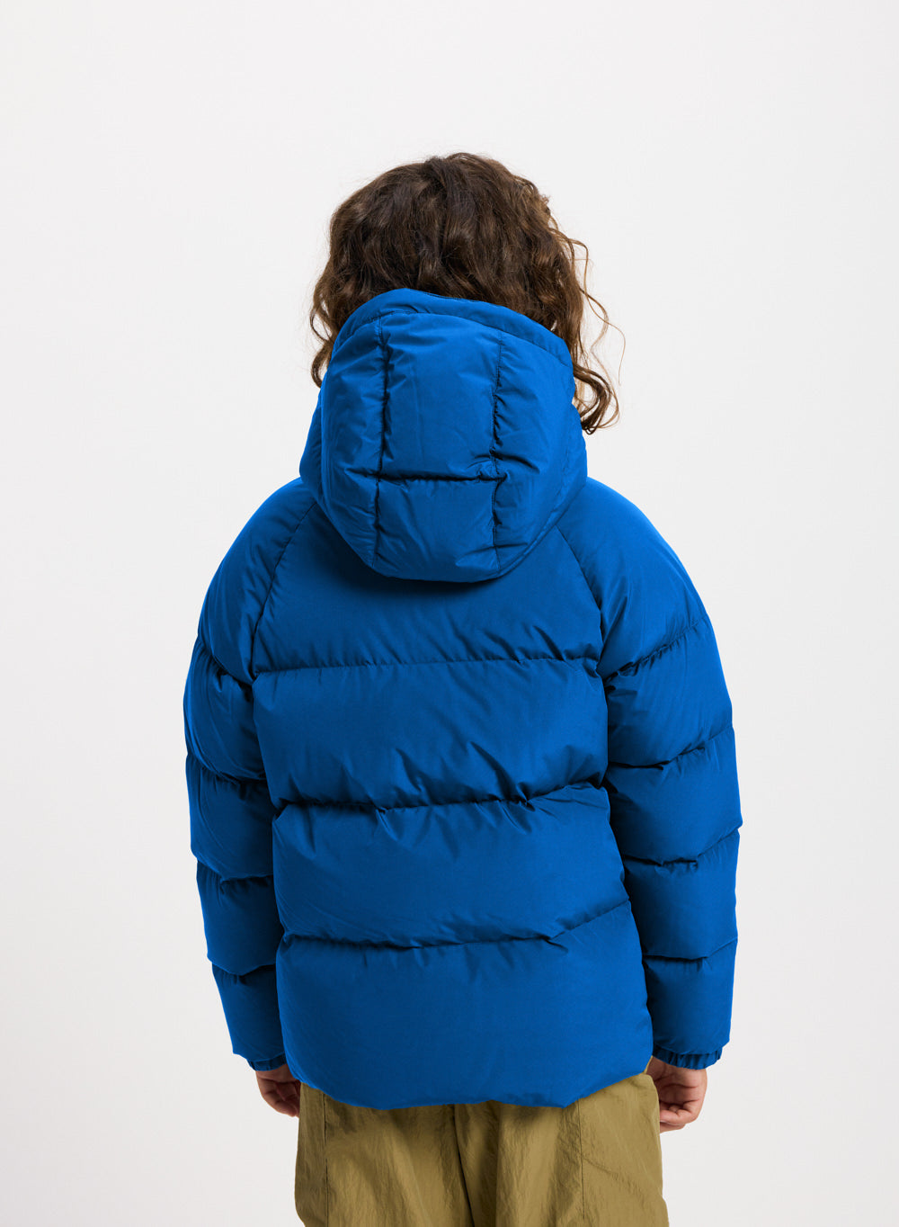 Doudoune enfant unisexe à capuche Pyrenex Sten Smooth adriatic