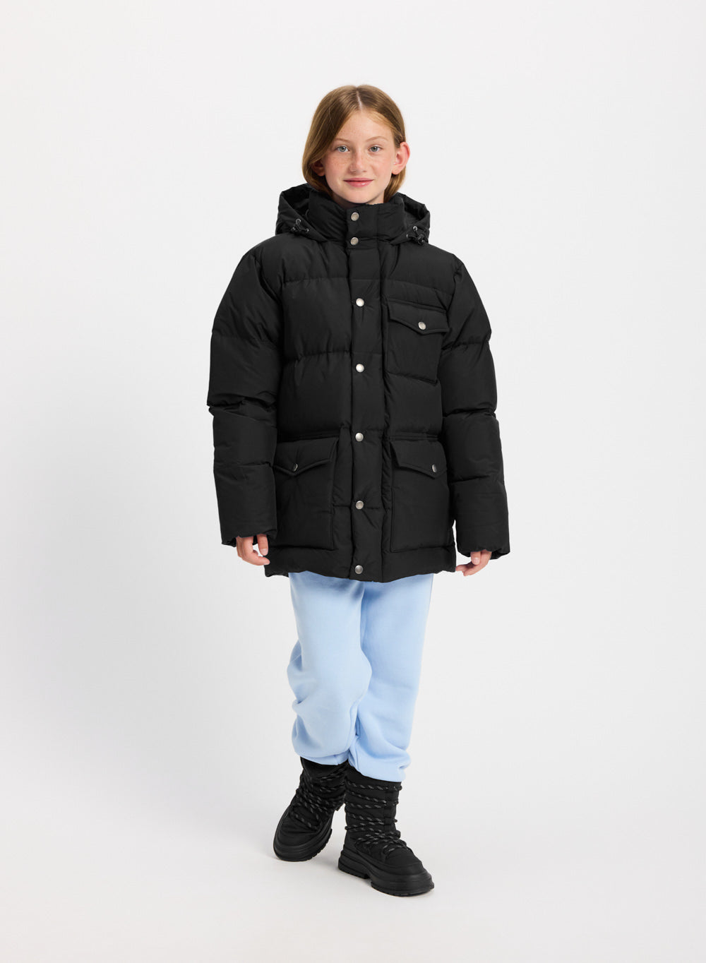 Doudoune hiver enfant Soal noire