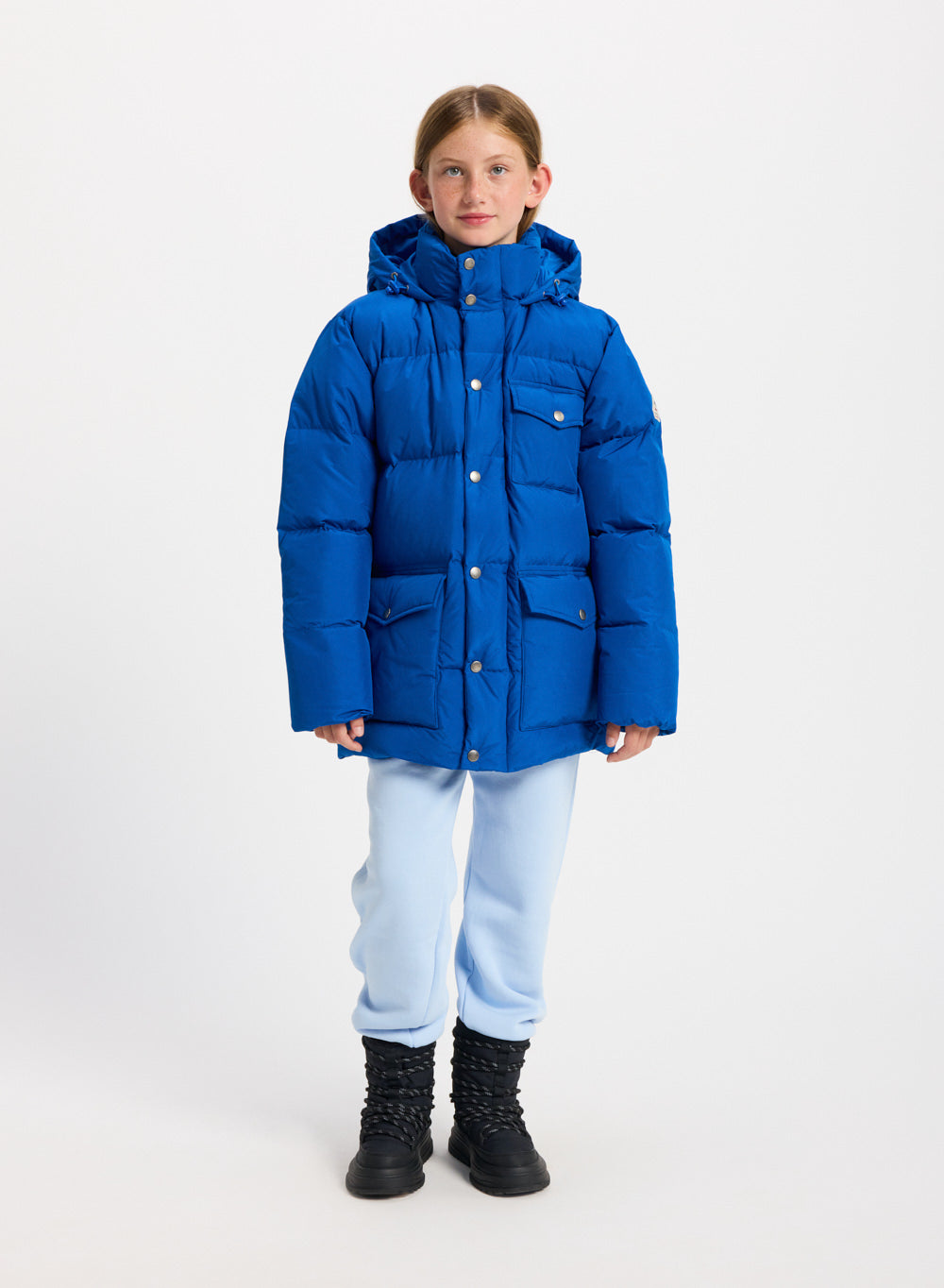 Doudoune hiver enfant Soal bleu électrique