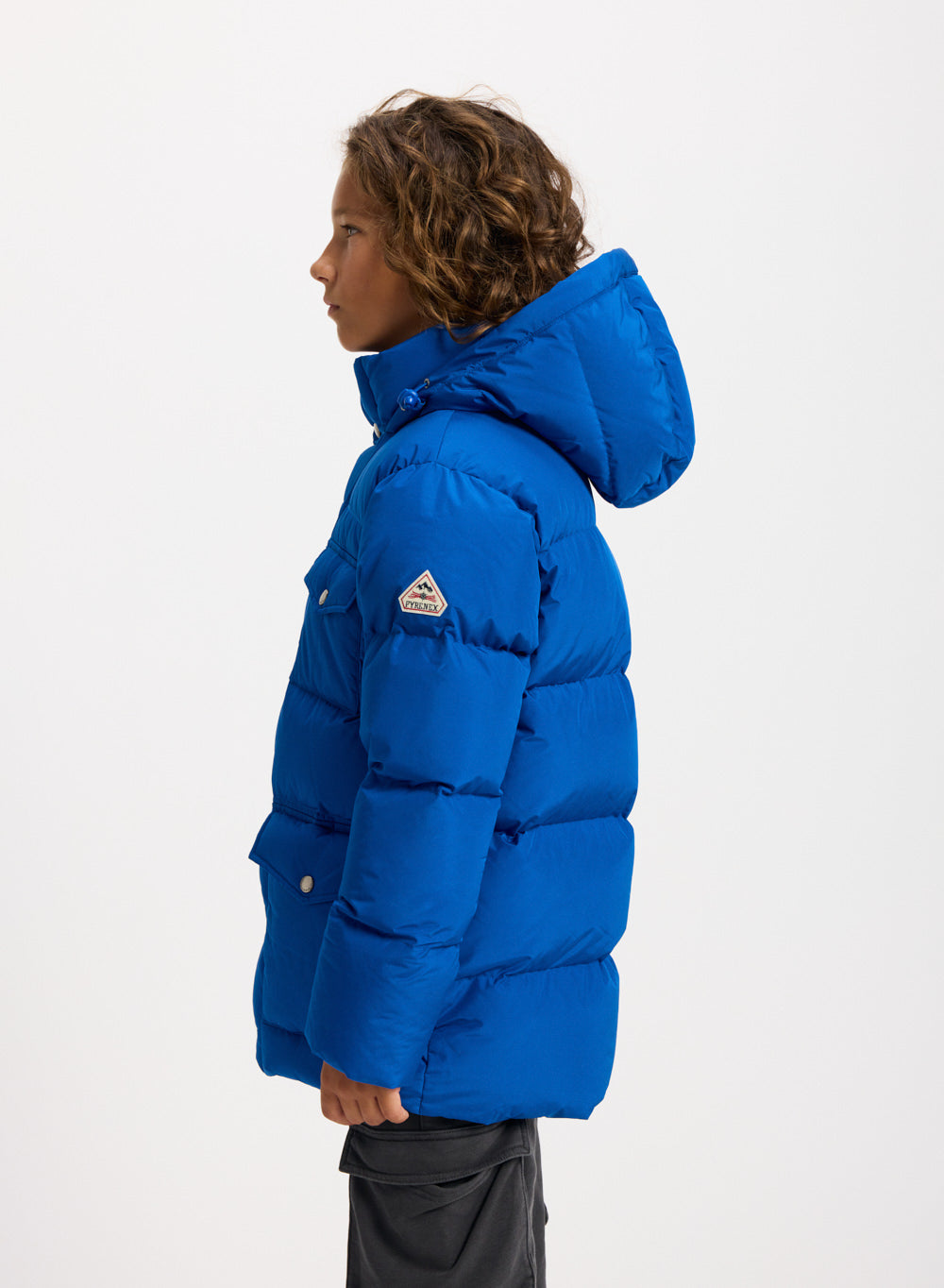 Doudoune hiver enfant Soal bleu électrique