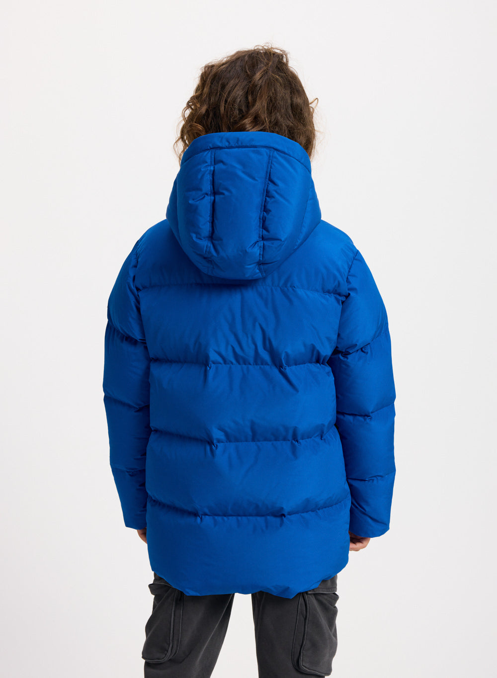 Doudoune hiver enfant Soal bleu électrique