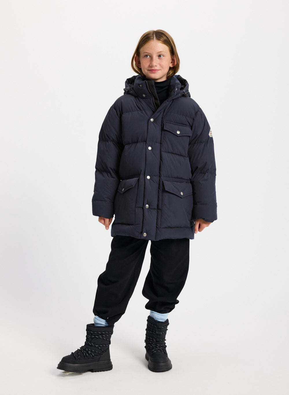 Doudoune hiver enfant Soal bleu marine