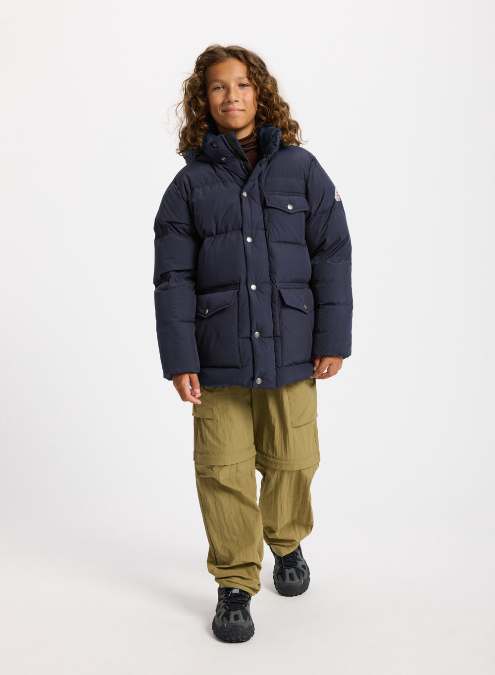 Doudoune hiver enfant Soal bleu marine
