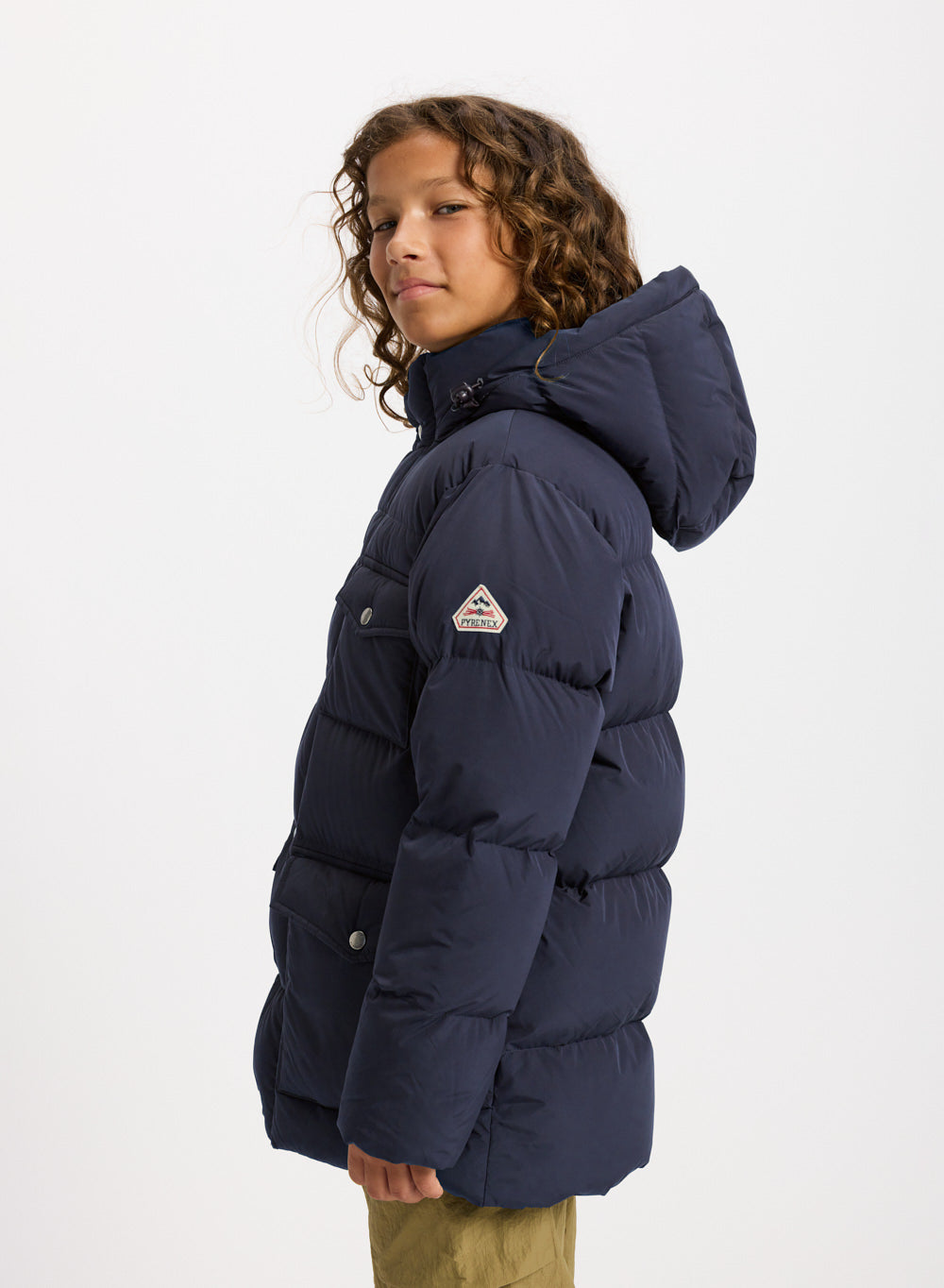 Doudoune hiver enfant Soal bleu marine
