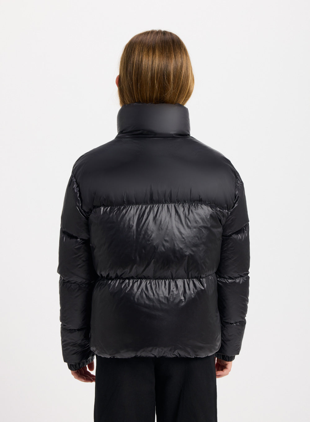 Doudoune brillante pour fille Pyrenex Goldin Black