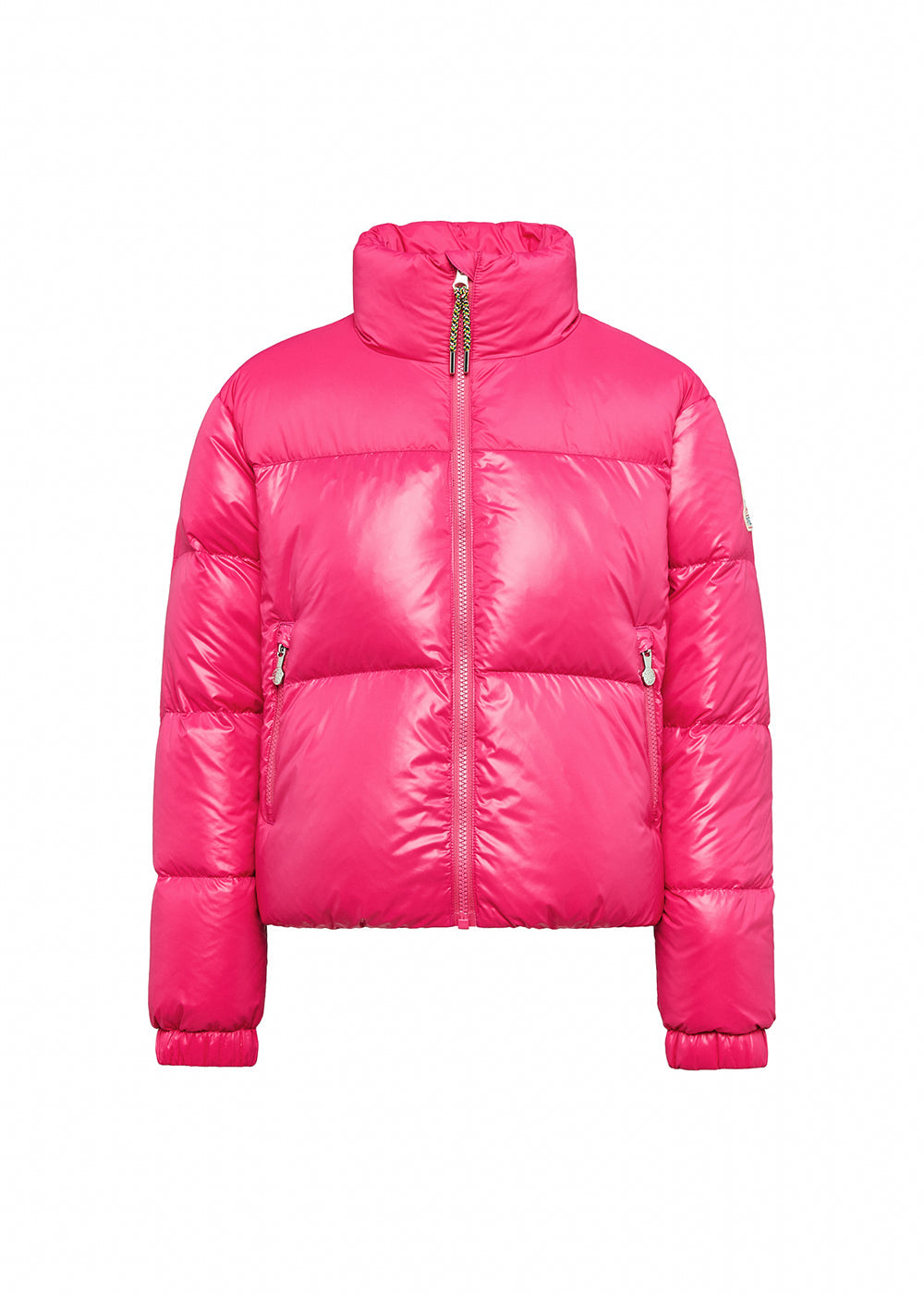 Doudoune brillante pour fille Pyrenex Goldin fuchsia