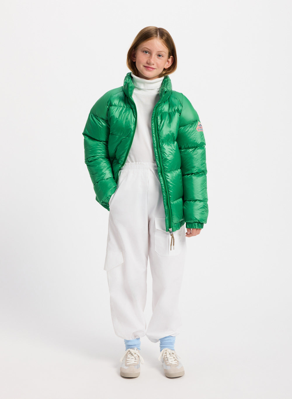 Doudoune pour enfant Pyrenex Vintage Mythic verte