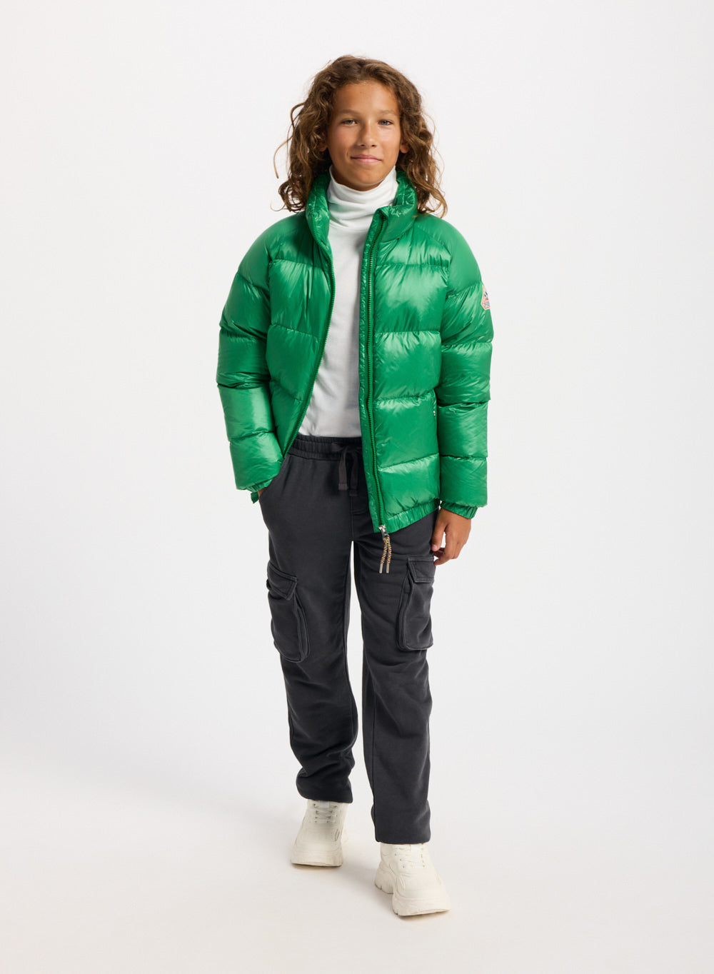 Doudoune pour enfant Pyrenex Vintage Mythic verte