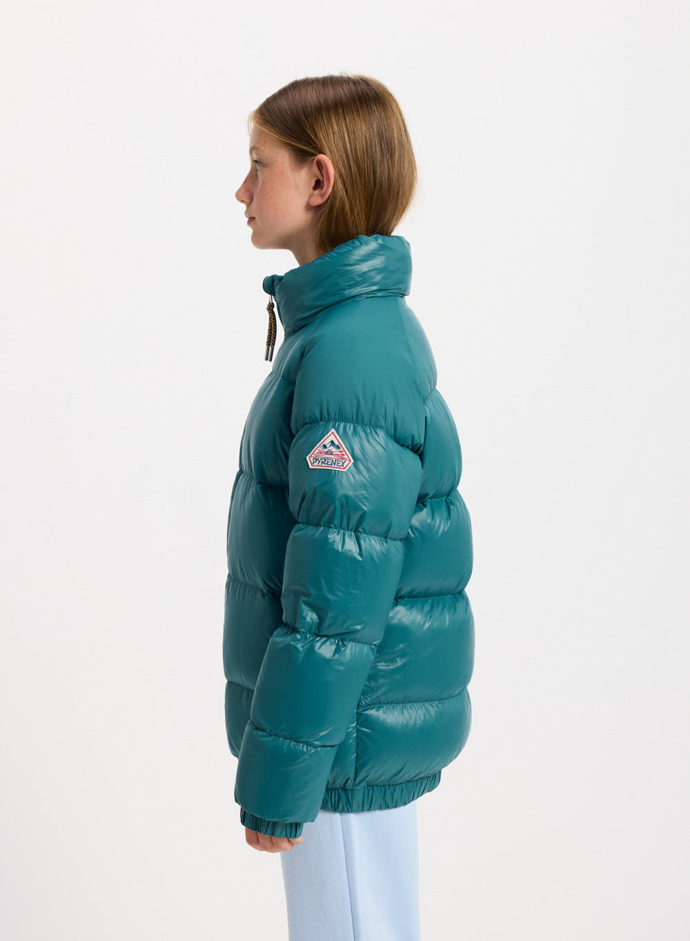 Doudoune pour enfant Pyrenex Vintage Mythic bleu turquoise