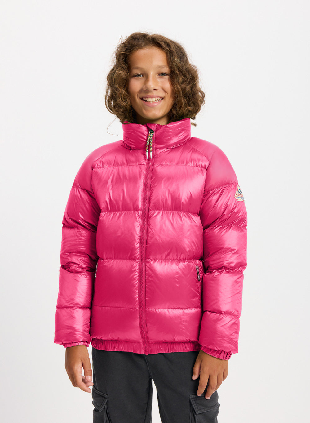 Doudoune pour enfant Pyrenex Vintage Mythic fuchsia