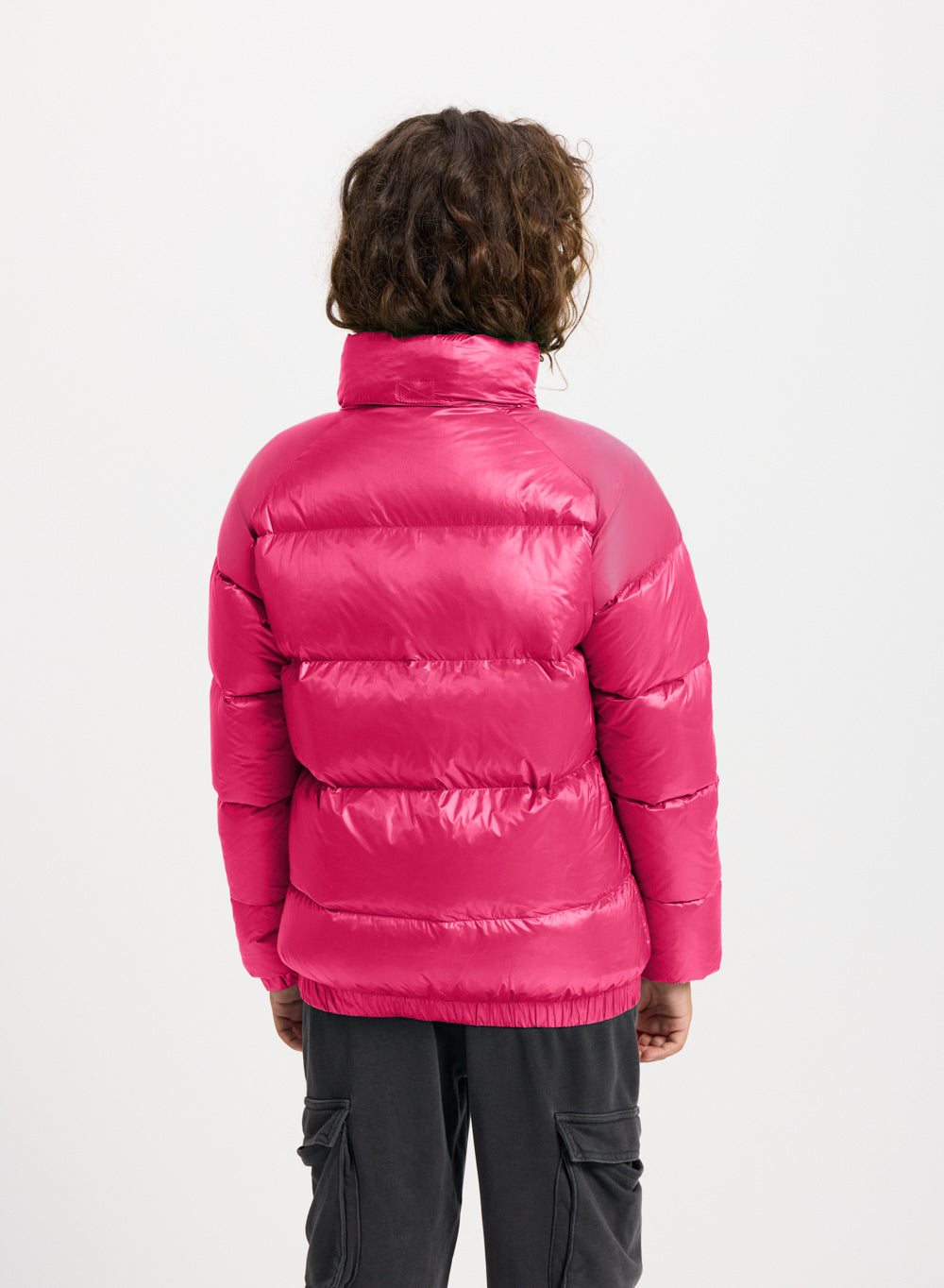 Doudoune pour enfant Pyrenex Vintage Mythic fuchsia