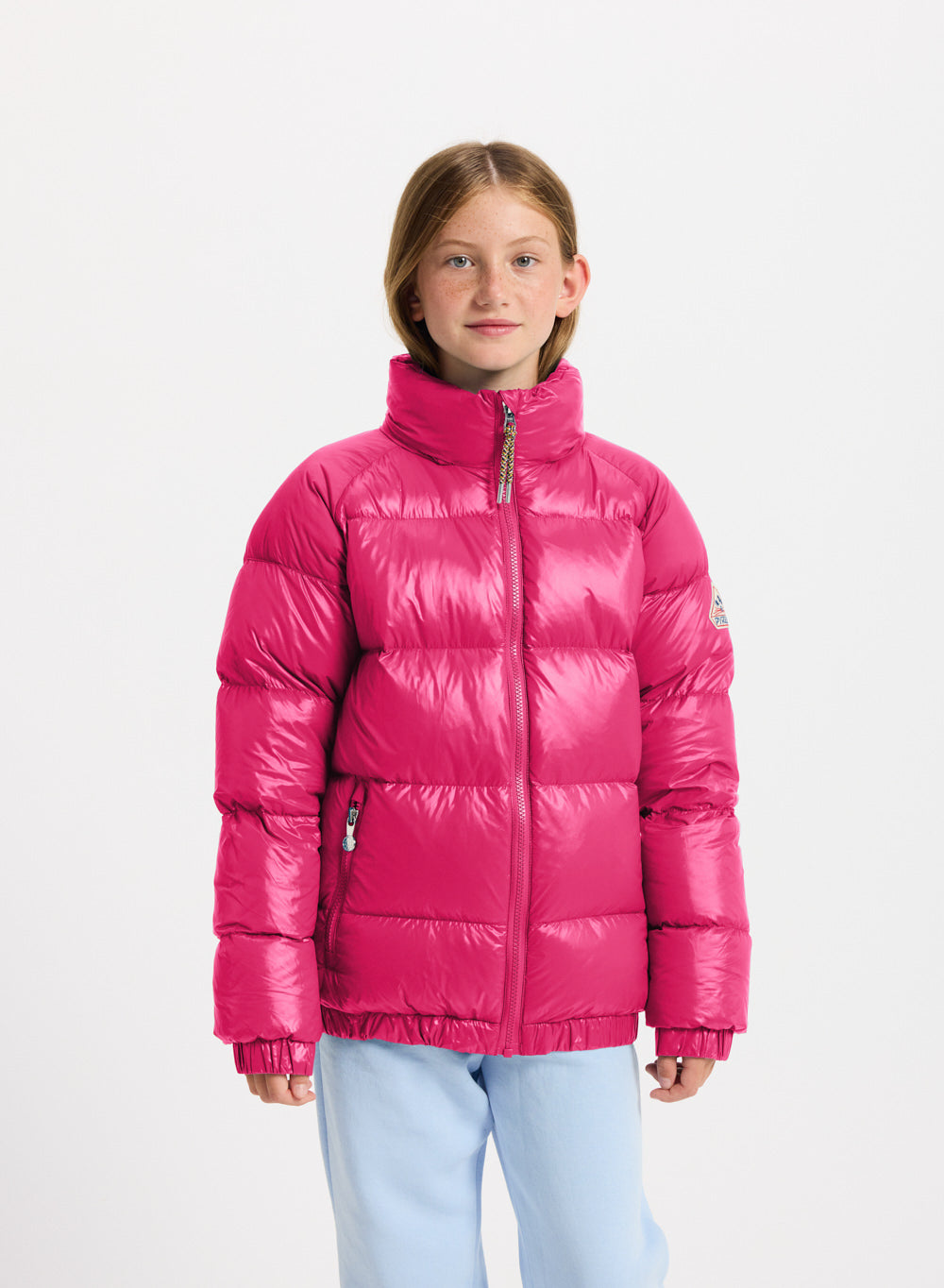 Doudoune pour enfant Pyrenex Vintage Mythic fuchsia
