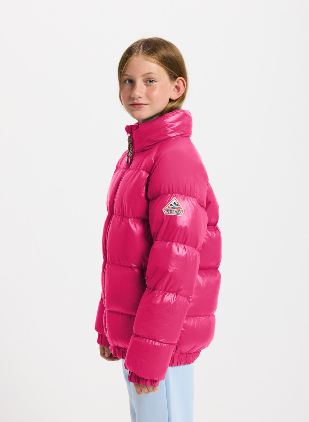 Doudoune pour enfant Pyrenex Vintage Mythic fuchsia