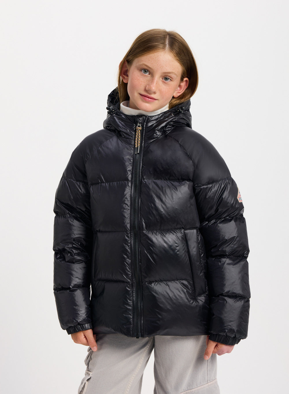 Doudoune à capuche enfant Pyrenex Sten noire