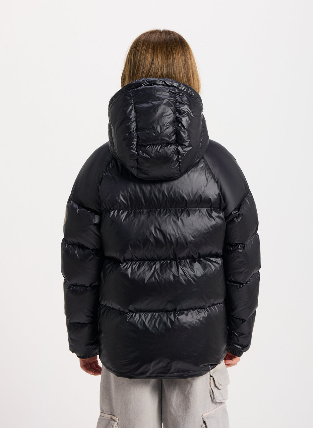 Doudoune à capuche enfant Pyrenex Sten noire