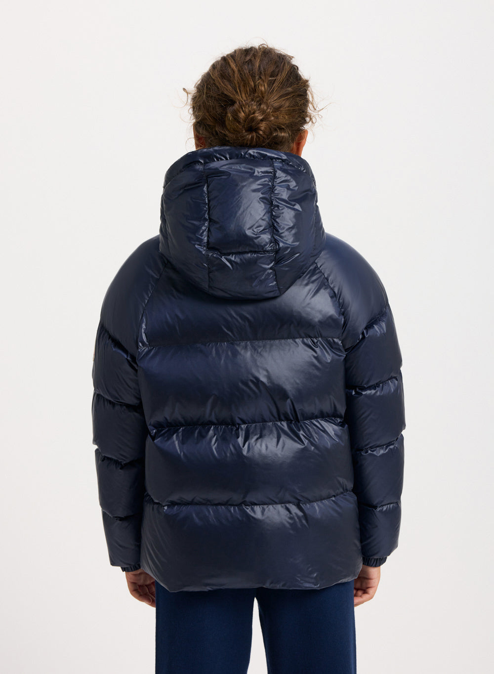 Doudoune à capuche enfant Pyrenex Sten Amiral