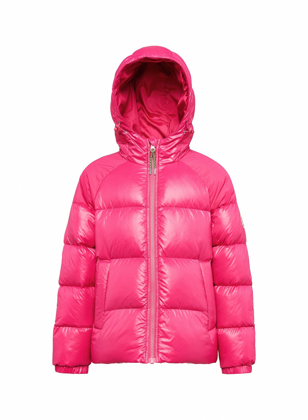 Doudoune à capuche enfant Pyrenex Sten fuchsia