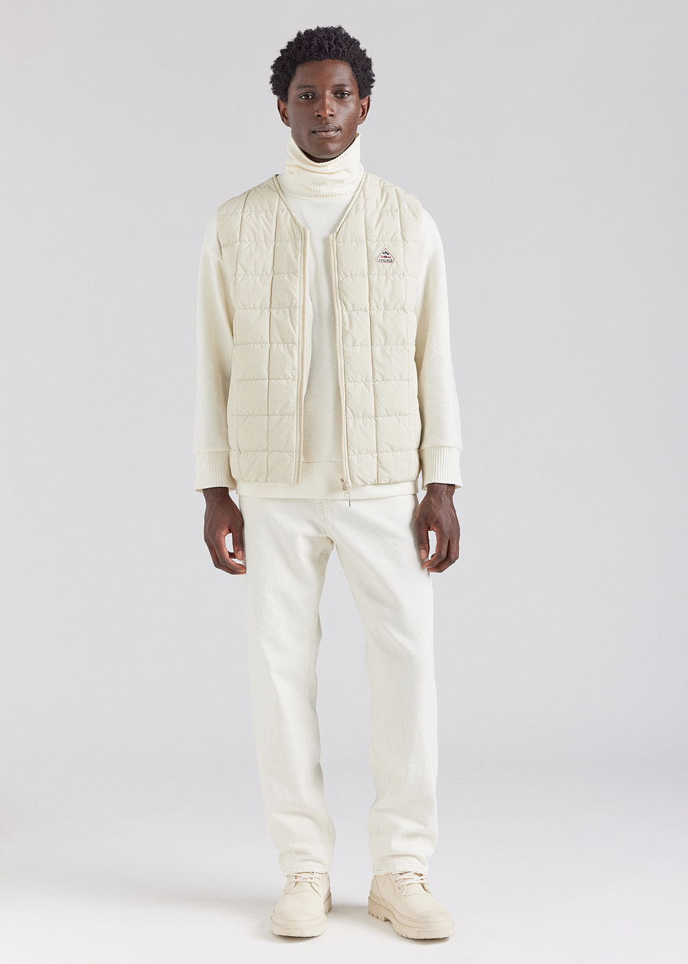 Gilet sans manches homme Pyrenex Ruler Oyster Grey