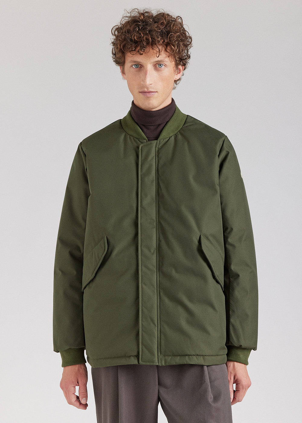 Blouson en duvet Pyrenex Soulom deep khaki