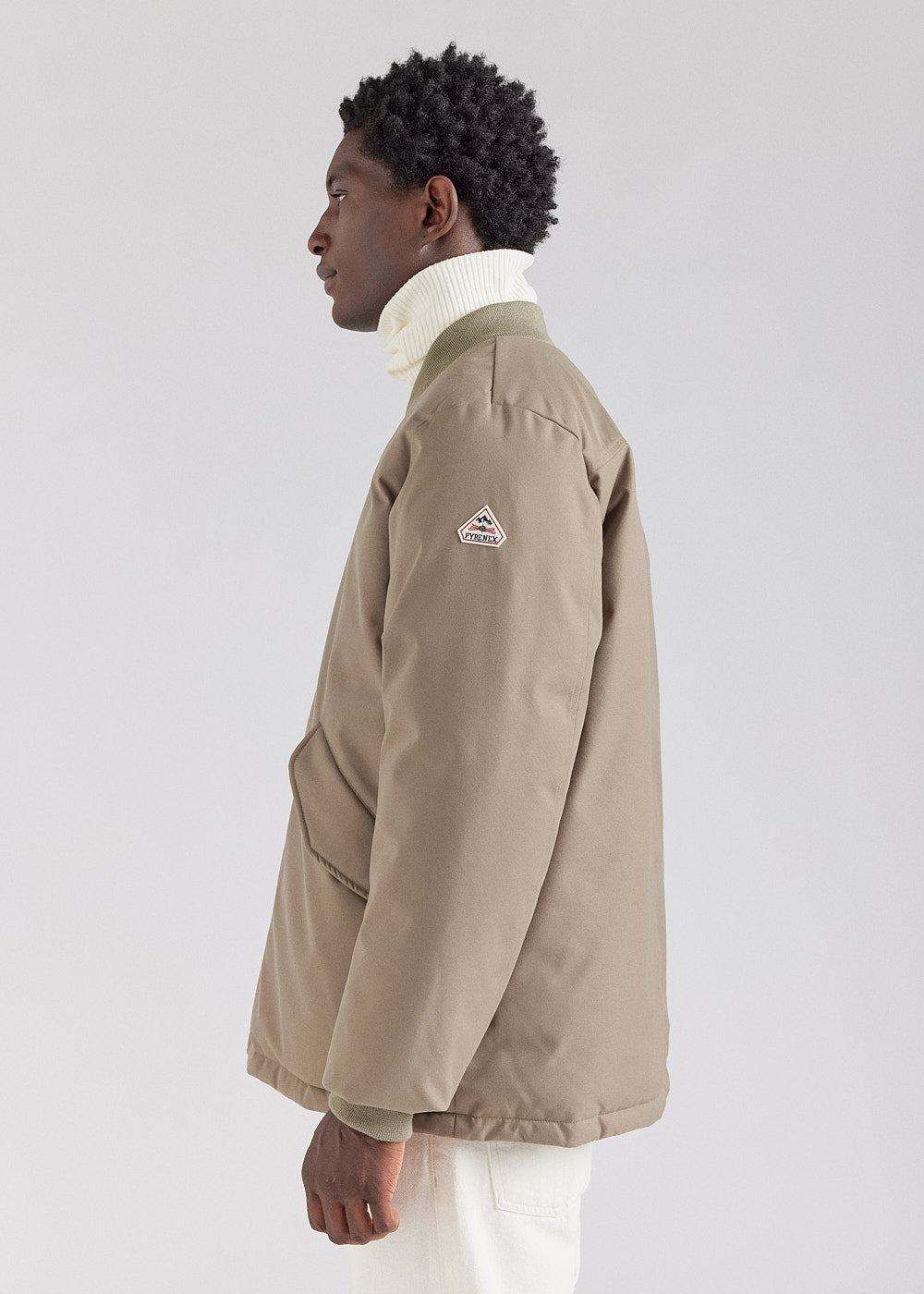 Blouson en duvet Pyrenex Soulom beige