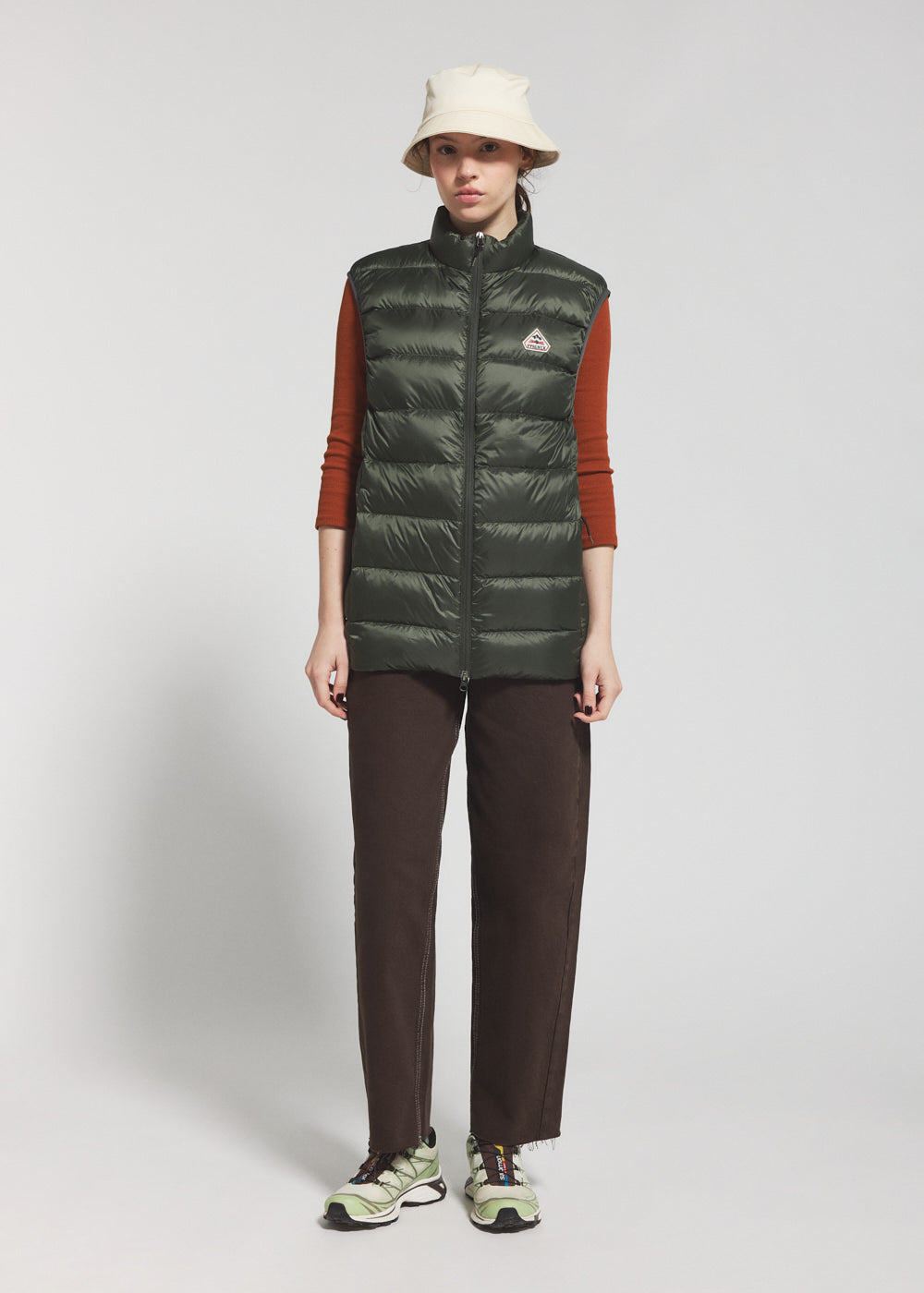 Doudoune sans-manches homme Pyrenex Arial khaki